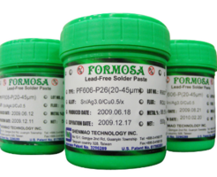 PF606-P245 Lead-free Solder Paste offers continuous high-speed printability.