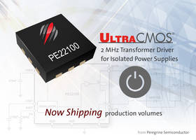 2 MHz Transformer Driver features on-chip oscillator.