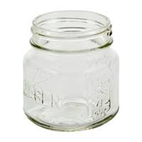 Square Mason Jars are offered in four oz capacity.