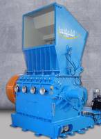 SMS 100/160-9-2 SB3 Force Fed Granulator features destruction chamber.