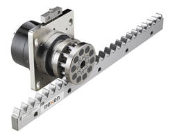 Roller Pinion System offers a life of up to 36 million meters.