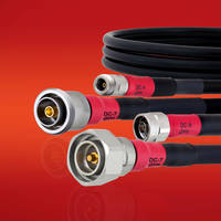 RF Analyzer Phase Stable Cable Assemblies feature UV-resistant jacket.