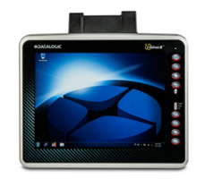 Rhino II Vehicle Mount Computer features anti-glare multi-touch screen.