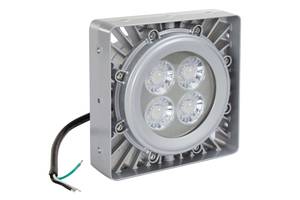 50 Watt LED Light Fixture comes with powder aluminum coating.
