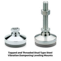Steel Vibration Dampening Leveling Mounts are RoHS compliant.