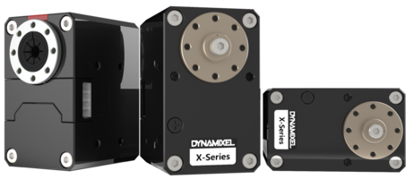 DYNAMIXEL X-Series Actuators feature redesigned aluminum case.