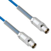 MIL-STD-1553B Twinaxial Cable Assemblies feature TRB plugs.