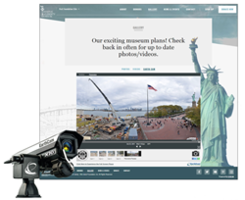 Statue of Liberty Museum Selects EarthCam to Produce Official Construction Time-Lapse Movie