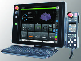M800 EDM Control utilizes rotational and tilting functionality.
