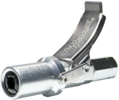 Quick-Release Grease Coupler comes with hardened 4 jaws.