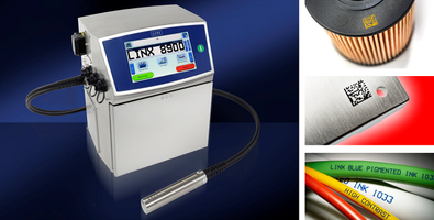 Linx 8900 Plus Series Color Contrast Inkjet Coder offers throw distance of 20mm.