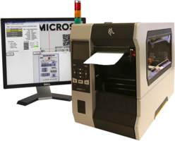 LVS-7510 Print Quality Inspection System comes with 1D/2D barcode verification.