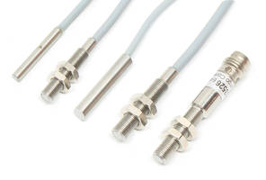 Miniature Proximity Sensors come in stainless steel housing.
