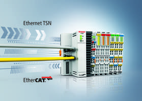 EK1000 EtherCAT TSN Coupler comes with 100 Mbit/s ports.