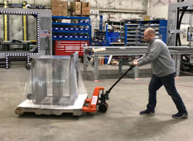 Pallet Jack-Compatible Orbital Wrapper Eases Truck Loading and Unloading