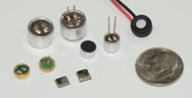 Electret Condenser Microphones feature solderless terminations.