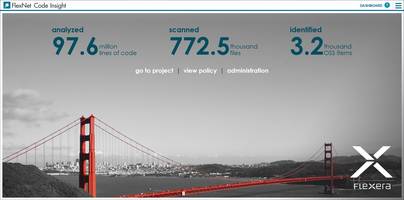 FlexNet Code Insight automates scans in the software development process.