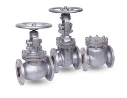 Cast Steel Flanged Gate and Swing Check Valves meet ASTM A216 WCB standards.