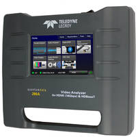 280 HDTV A/V Test Set features LCD display for Pass/Fail indication.