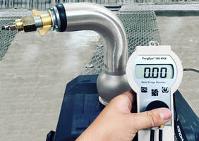 Low Cost Weld Purge Monitor&reg; for Stainless Steel Welding