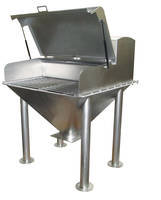 Hygienic Bag Dump Station from Schneck comes in filtered and non-filtered styles.