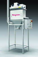 Stand-Alone Dust Collector is equipped with dual filter cartridges.