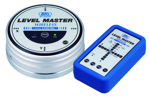 Level Master Device uses optical level sensor technology.