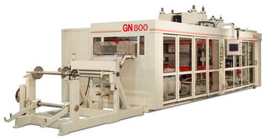 GN800 Thermoformer comes with in-mold-cut capability.