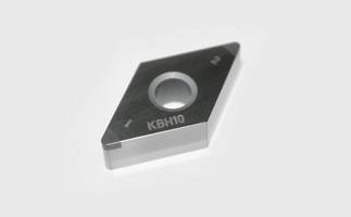 Kennametal's New KBH10 Turning Inserts Offer Low Cutting Forces