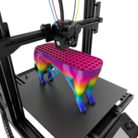 New Crane Quad 3D Printer Can Print Multiple Colors and Multiple Materials Simultaneously