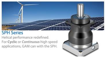 New SPH Inline Planetary Gearboxes Come with Precision Cut Helical Gears