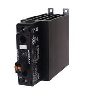New Crydom DR45 Solid State Relay Accepts Output Wires up to 3 AWG with an IP20 Protection Rating