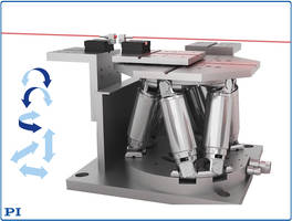 PI Introduces Miniature Hexapod Features Removable Magnetic Kinematic Plate