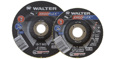 New ErgoFlex Abrasive Discs Designed for Smooth Weld Blending on Flat and Curved Surfaces