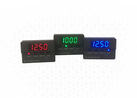 New DCM20 Series DC Panel Meters Allow Selection of 16 Different Current Readings