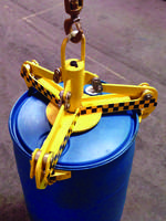 New Below-Hook Drum Handling System Provides a Working Capacity of up to 3000 lb/drum