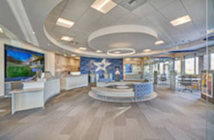 California Credit Union Transforms Interior into Modern, Comfortable, Open Concept Design with Rockfon Ceiling System