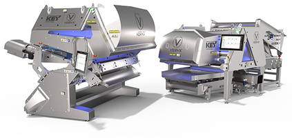New VERYX Digital Sorters for Fresh-Cut Leafy Greens Inspects Product In-Air with Top and Bottom Sensors