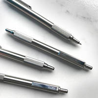 New Zebra STEEL F-701 Ballpoint Pen Comes with All Metal Interior