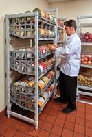 Cambro Introduces Ultimate #10 Can Rack with Gravity Fed System