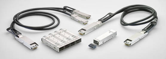 New OSFP Connectors and Cable Assemblies Provide Support to 8x28G NRZ and 8x56G PAM-4 Protocols
