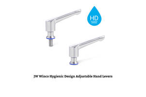 New GN 305 Hygienic Design Adjustable Hand Levers Feature Stainless Steel Precision Casting