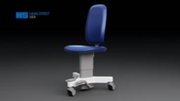 Haag-Streit Offers ErgoMax Surgical Chair and Foot Pedal Stand with Multi-Directional Adjustment
