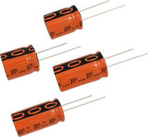 New Energy Storage Capacitor Feature 2,000 Useful Life Hours