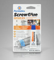 Permatex Offers ScrewGlue Repair Gel That Uses Non-Drip Clinging Formula