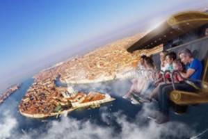 Christie and Kraftwerk Living Technologies Give Theme Park Riders a Bird's Eye View of Europe in Fantasy-Filled, 3D Journey