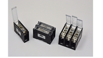 New High-Power HP-ATA-115B Terminal Blocks from Blockmaster Can Be Mounted on DIN Rails and Panels