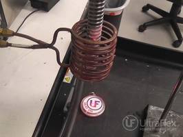 UltraFlex Using Induction Heaters to Preheat Carbon Steel Threaded Rods to 148-