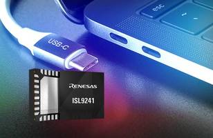 Renesas Introduces ISL9241 USB-C Battery Charger That Allows Trickle Charging of Depleted Battery