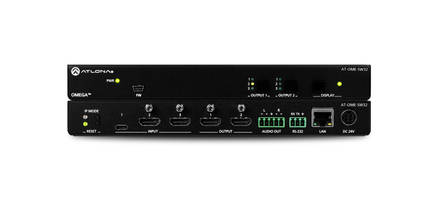 Atlona Presents New AT-OME Series Matrix Switchers with Automatic Input Selection and Display Control